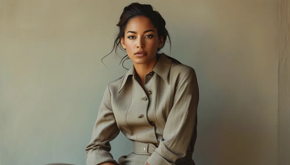 Statement Neutral Dressing: Bold Without Color